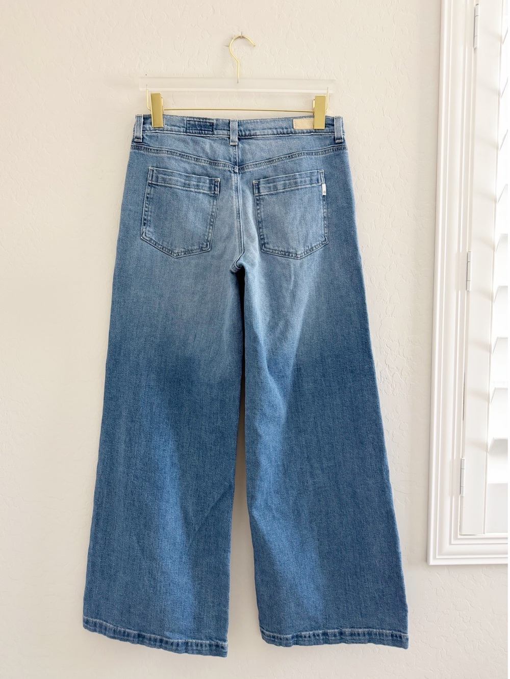 AG Stella Low Slung Palazzo Pants Size 27 - Picture 9 of 13